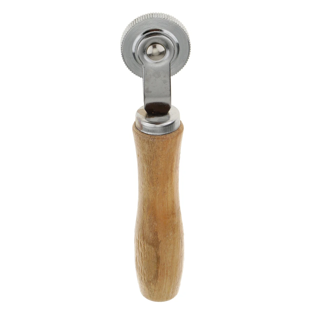 

1 Pcs Wooden Handle Tire Tyre Patch Roller Stitcher Puncture Repair Tube Tool Ball Bearing Car Truck Tyres Bicycle Repair Tools