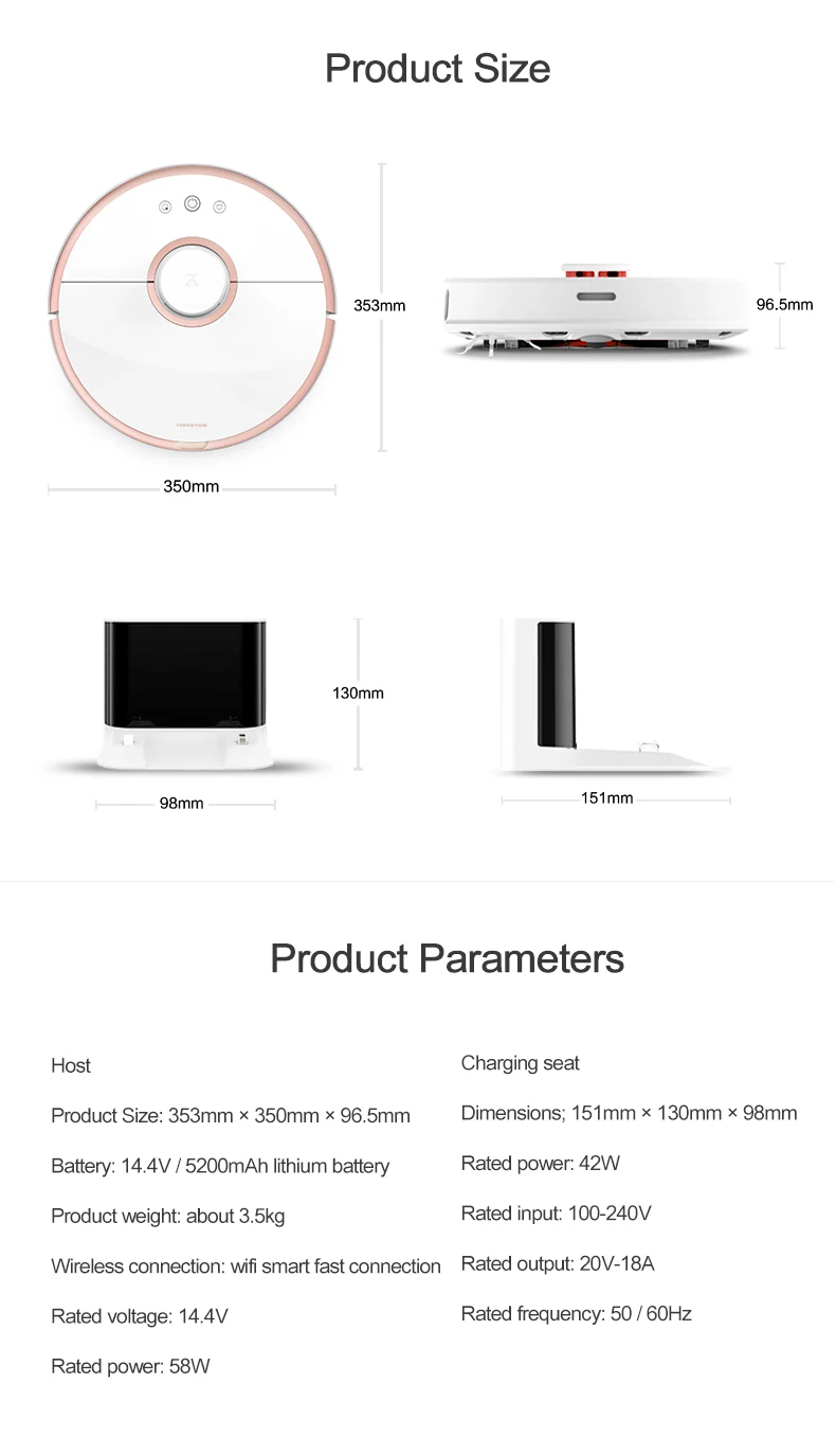 Clearance Xiaomi New Original Robot Vacuum Cleaner 2 Wet Drag Mop Smart Planned with Water Tank Automatic Sweeping Dust WIFI APP Control 23
