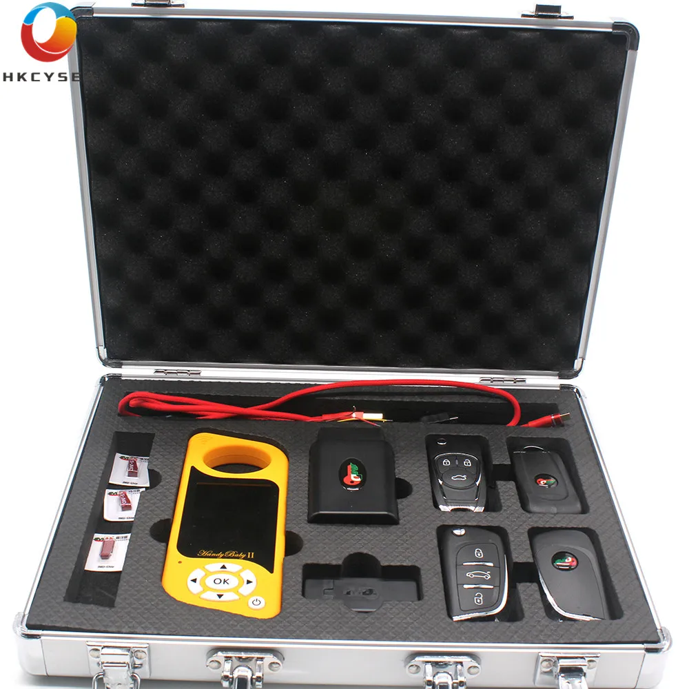 JMD Handy Baby 2 Bluetooth Автомобильный ключ копия для 4D/48/48 King Красный чип с OBD