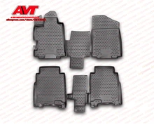 Tappetini di gomma di caso per Honda FR-V 2004-2010 4 pz tappeti in gomma antiscivolo interior car styling accessori