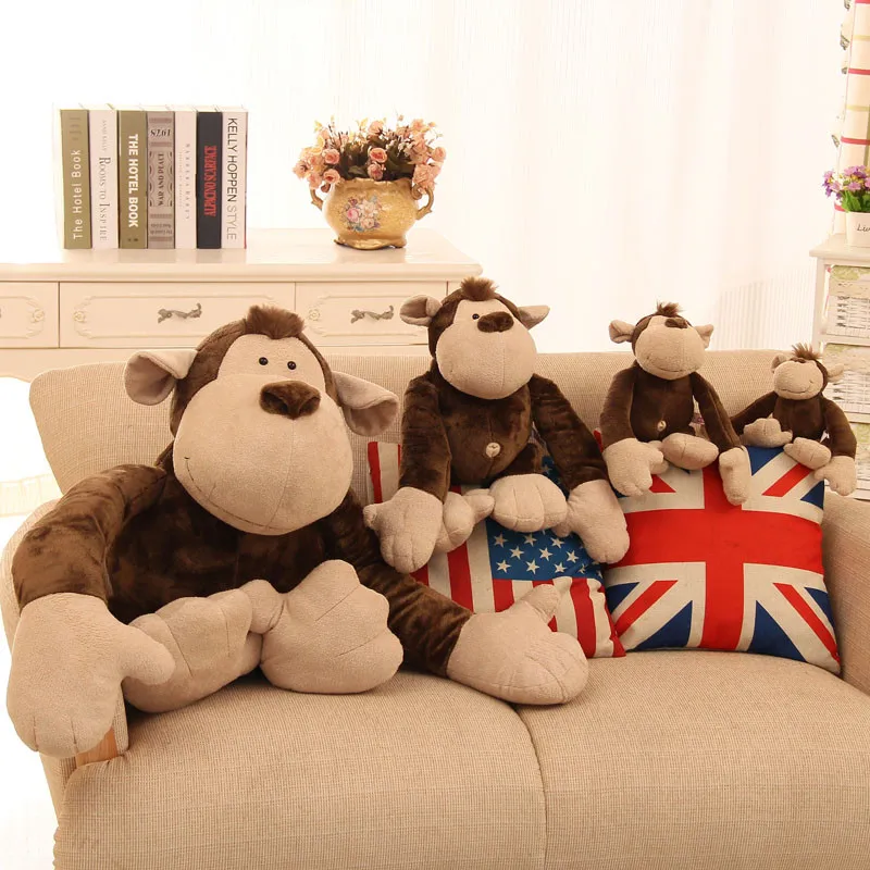 Big Stuffed Super Soft Plush Large Animal Orang Monkey Ape Toy Gift12