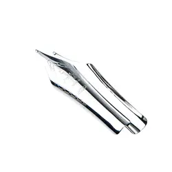 1 шт. DIY 750 159 Металл Серебро 0,5 мм Стандартный перьевая ручка Замена перо для Jinhao