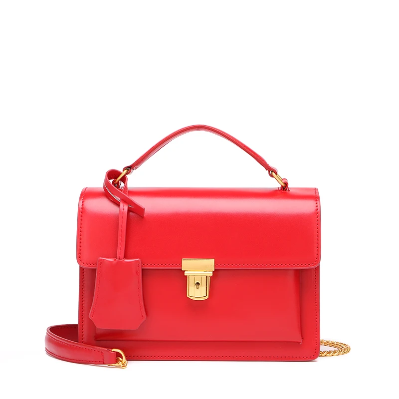 

Women's Genuine Leather Handbag Crossbody Bag Famous Brand Design Women bags Messenger Bags Free Shipping