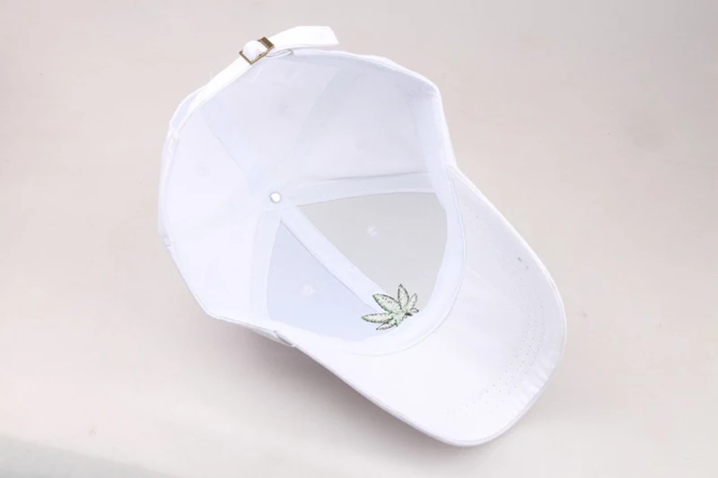 Unisex Baseball Cap Maple Leaves Embroidery Men Women Snapback New Fashion Outdoor Weed Duck Tongue Hip Hop Hat Caps CP0091