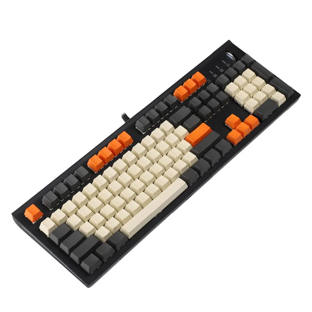 YMDK Carbon 61 87 104 пустой набор ключей толстые PBT OEM профиль колпачки для MX механическая клавиатура