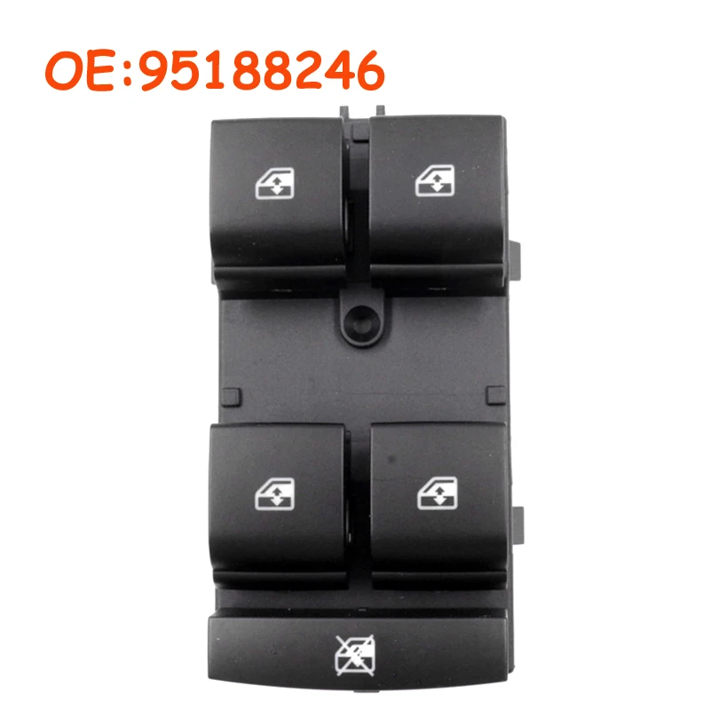 

95188246 Fit For Chevrolet Aveo T300 2011 - 2015 Car Left Driver Side Window Main Control Switch 18219246 High Quality