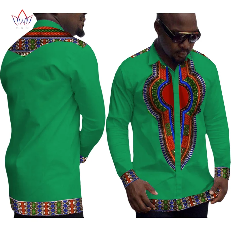 АФРИКАНСКИЕ ОДЕЖДА для Для мужчин мужская одежда рубашка dashiki Для мужчин марка-Костюмы белая рубашка с длинными рукавами Для мужчин плюс