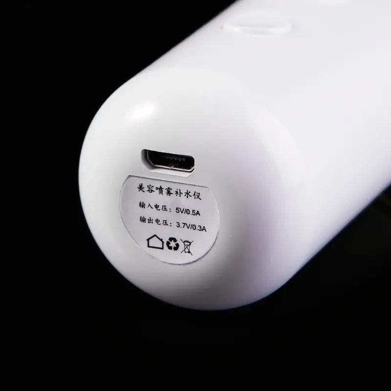 휴대용 USB 충전식 나노 미스터 가습기, 냉각 미스트 미니 얼굴 가습기 속눈썹 연장 분무기 얼굴 장치