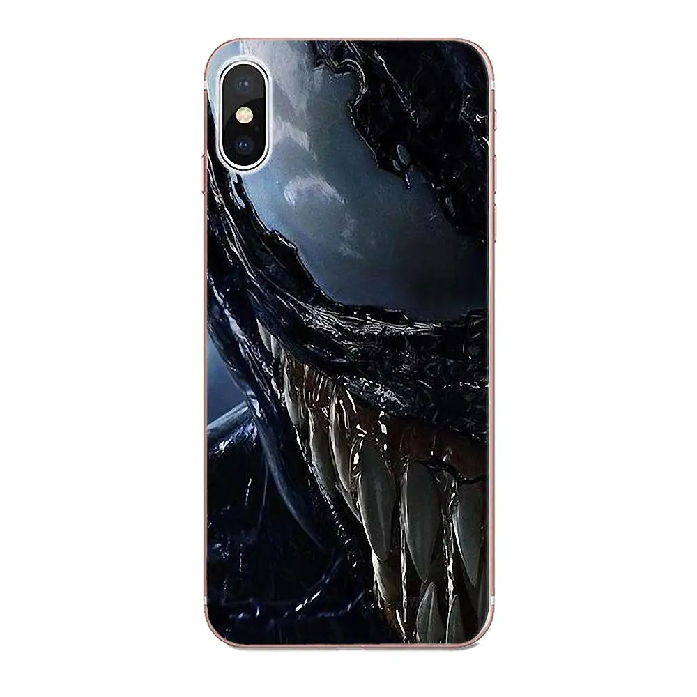 Для Xiaomi Redmi Mi Note 7 8 9 SE Pro Lite Go Play мягкий термополиуретановый ящик для звонков Venom