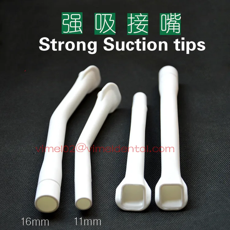 10Pcs Dental Strong Suction Tips Disposable Aspirator Dental chair unit