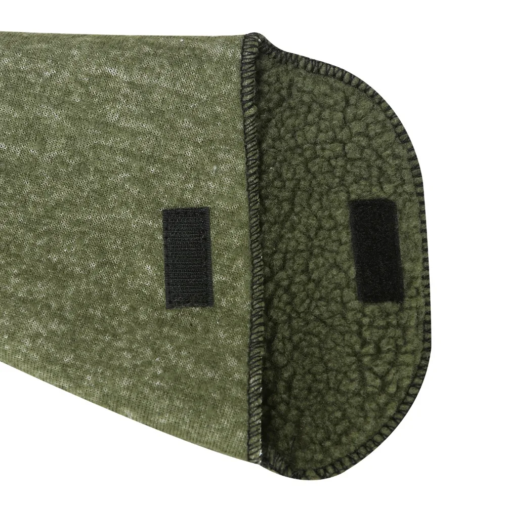 Tourbon стрельба тактический силиконовый обработанный чехол для хранения пистолета пистолет мешок для носков кобура пистолет протектор зеленая ткань 26 см