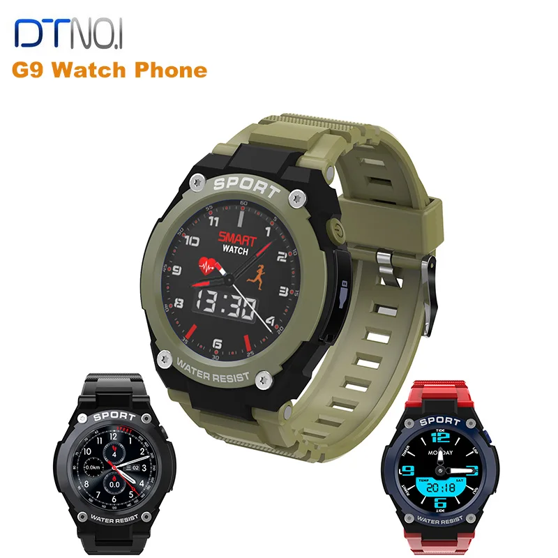 

NO1 G9 2G GMS Bluetooth Smartwatch 1.3'' Outdoor Heart Rate Calling / Multiple Sport Modes / IP67 Smart Watch GPS Watch Phone