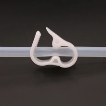 Пластиковый сифонный шланг запорный зажим подходит 3/"(6-10 мм) шланг для пива, вина сифон часть силиконовая трубка регулятор потока 2 шт./лот