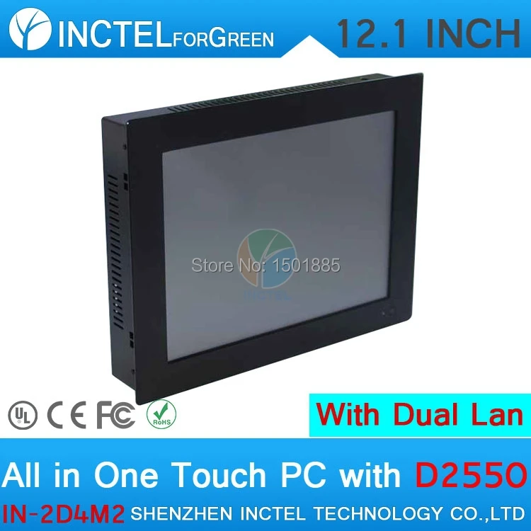 12 дюймов Ультра тонкий все в одном pc с 2 1000 М Nics COM 4 Г RAM 16 SSD 320 HDD|all in one pc|all pcall |
