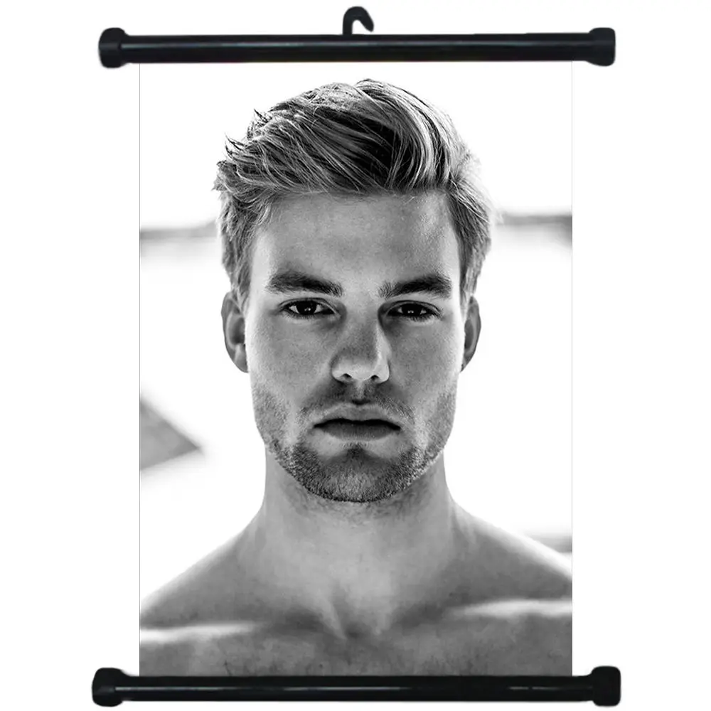 Hairstyles Wall Scroll Poster Barber Shop Salon Haircut Display with