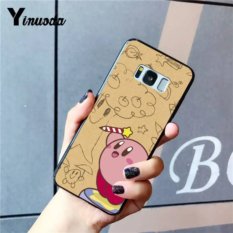 Yinuoda игровой чехол для телефона высокого качества серии Kirby Samsung Galaxy S9 plus S7 edge S6 S10 S8