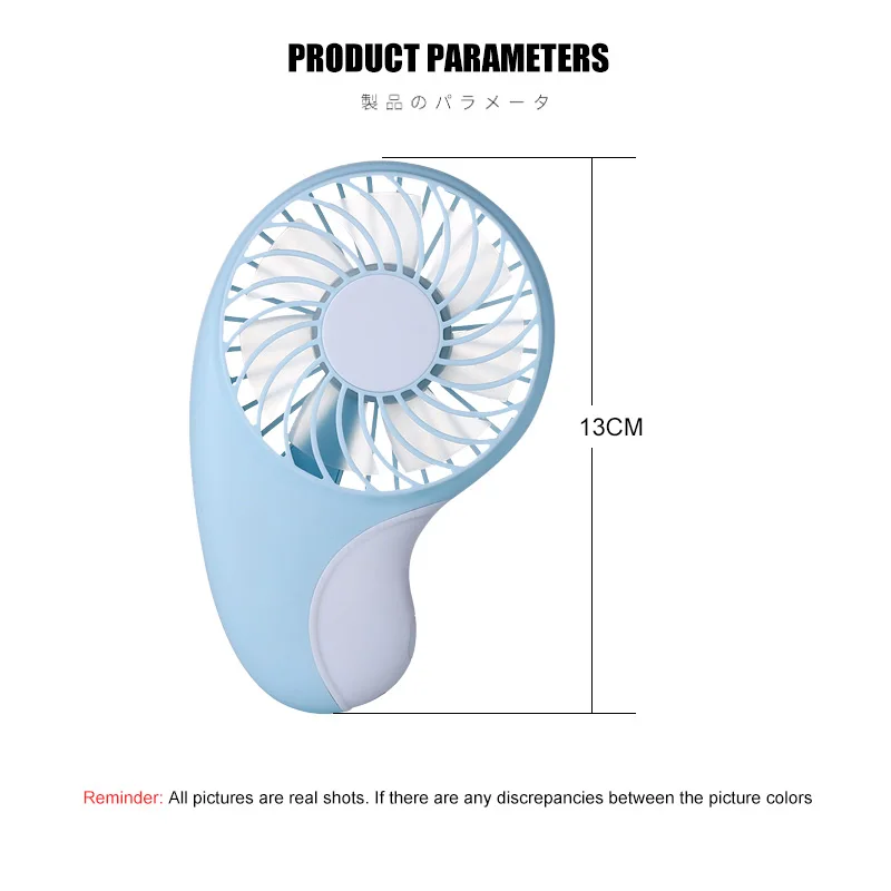 Портативный карманный мини вентилятор usb для наружного Вентилятор охлаждения аккумуляторная батарея 2 скорости воздухокондиционер