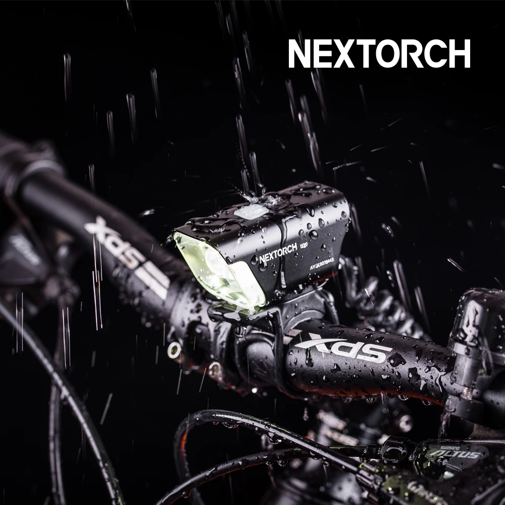 Goedkoop NEXTORCH 700 Lumens Bike Light met Remote Drukschakelaar 160 Graden Breed 100 meter Waterdichte Fiets Zaklamp Fakkel B20
