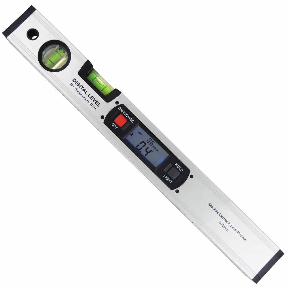 Billig Digitale Winkel Finder Ebene 360 Grad Palette Wasserwaage Aufrecht Neigungsmesser mit Magneten Winkelmesser Lineal