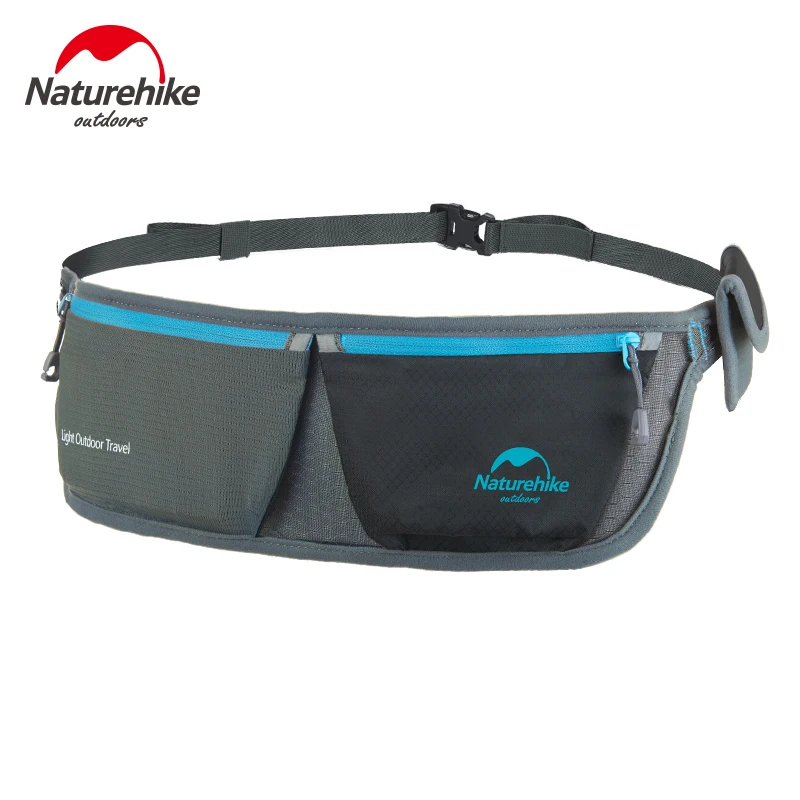 Naturehike Outdoor Fitness Ultralight Double-Bags Multifunctional Running Waist Bag Waterproof Phone Pocket