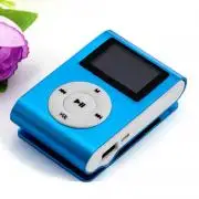 

USB Mini Clip MP3 Player LCD Screen Support 32GB Micro SD TF Card Radio New