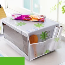 Дизайн крышка микроволновой печи кухонные аксессуары масляная пыль Непромокаемая ткань духовка пылезащитный чехол товары для дома, кухни