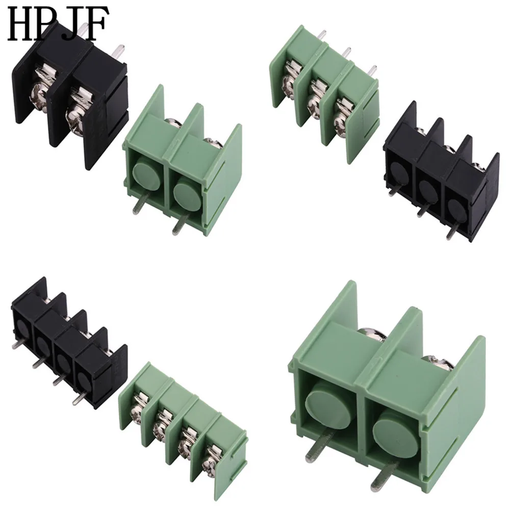 Kf7.62 мм-2/3/4Pin 300 В 20A 7 62 мм Шаг прямой игольчатый соединитель Pcb винтовой клеммный