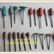 DIY Инструменты 22 шт./упак. резиновый полировщик, алмазная установленная точка, ювелирные изделия силиконовые точки полировки для Dremel роторный кремний