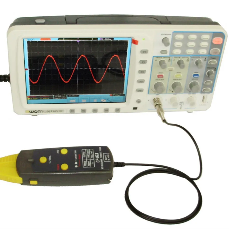 CP-07A постоянного/переменного тока зажим зонда для чувствительности осциллографа