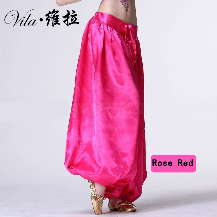 Tanie 2018 Belly Dance Tribal Harem Pants Bellydance Indian Pants egipskie lateksowe spodnie na boże narodzenie luźne spodnie różne kolory