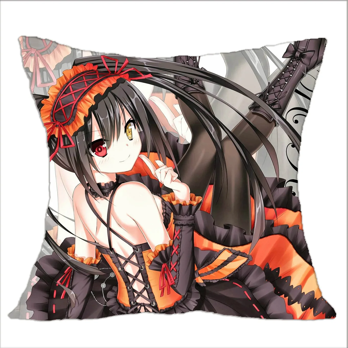 Anime Re Zero Square Pillow Case Covers Fashion Japanese Cartoon Starting Life In Another World Figure Rem Home Pillowcase Gift