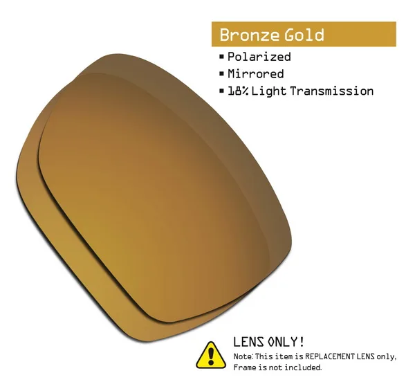 Поляризованные Сменные линзы SmartVLT для солнцезащитных очков Oakley Dispatch 1-несколько вариантов - Цвет линз: Bronze Gold