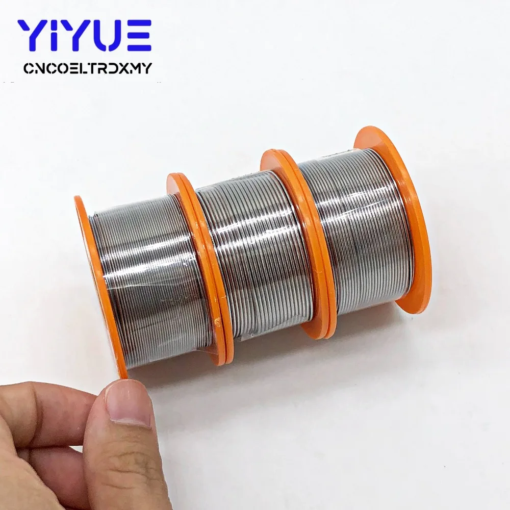 0.5/0.6/0.8/1MM 63/37 FLUX 2.0% 45FT Tin Lead Tin Wire Melt Rosin Core Solder Soldering Wire Roll 0.5/0.6/0.8/1MM 63/37 FLUX 2.0% 45FT Tin Lead Tin Wire Melt Rosin Core Solder Soldering Wire Roll