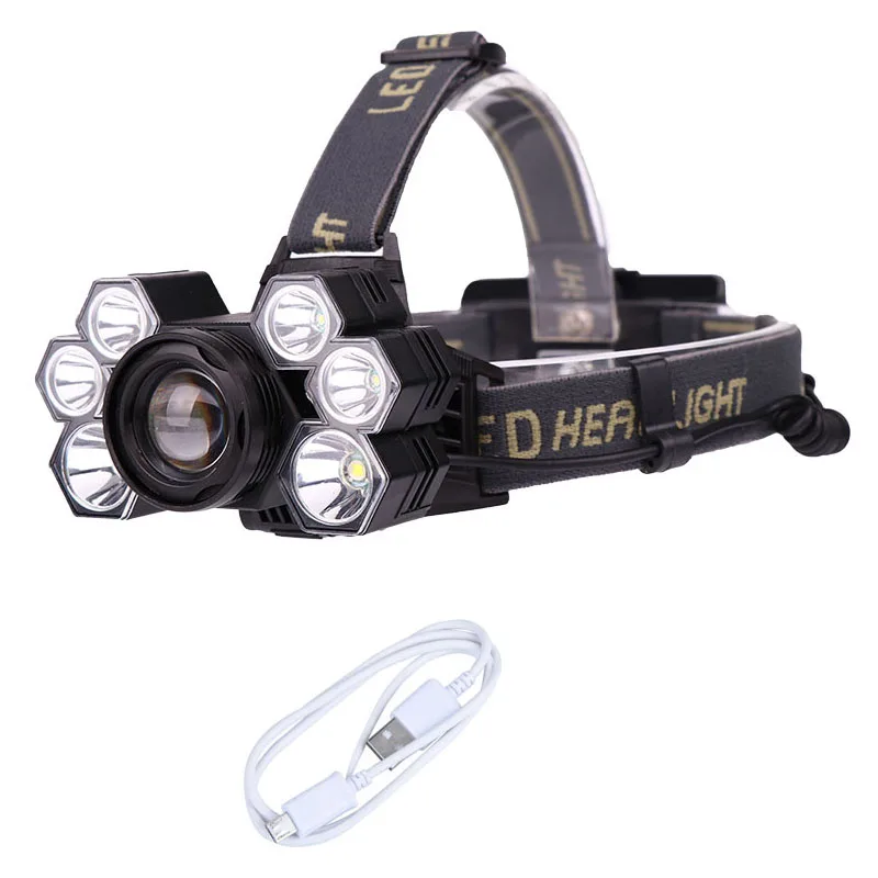 20000LM 3X T6 LED Bicycle black 4 Mode Bike Light Torch Headlight For Camping