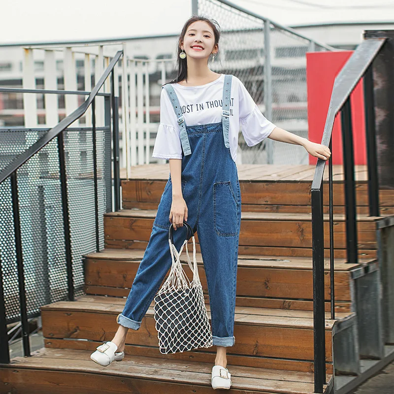 cute denim jumpsuits