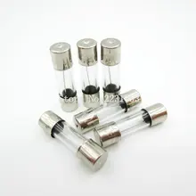20 peças 5*20 vidro de sopro rápido, fusíveis 5x20 5*20mm 250v 0.1a tubo amp de fusões 0.2a 0.5a 1a 2a 3a 4a 5a 6a 8a 10a 15a 20a 25a 30a