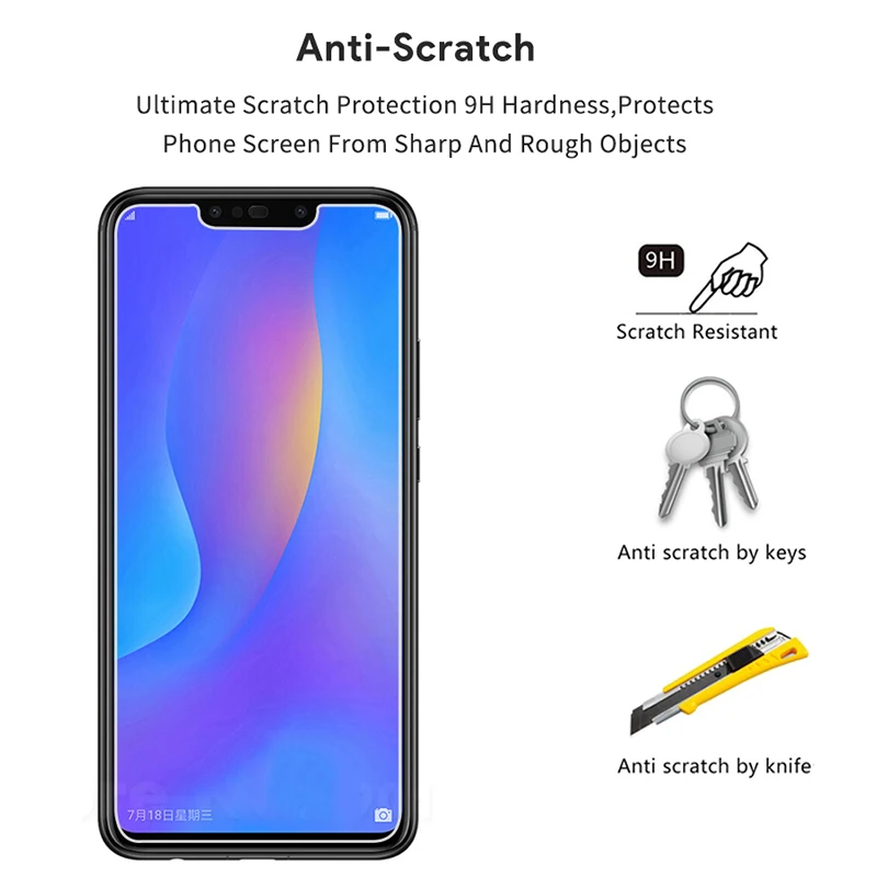 Закаленное стекло для Huawei Mate 20 Lite Защитное экрана на Huawey Mate20 20lite сделано матовая