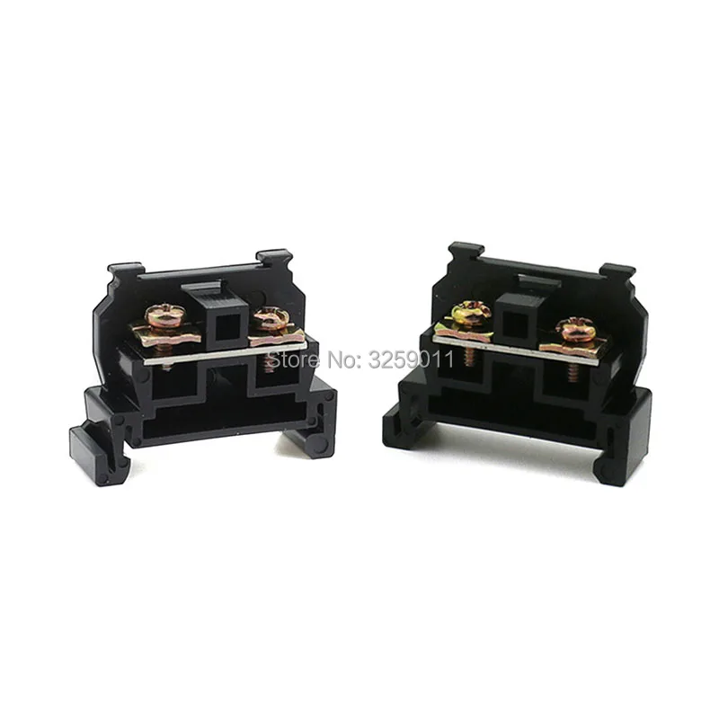100PCS Suyep TBR-30A 30A 600V Wire Screws Terminal Block for Cable Connector Black 2.5-4 mm | Обустройство дома