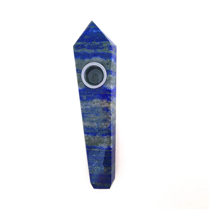 

crystal smoking pipes pipa fumar tobaco wood with filter pipes for smoking weed Includes cleaning brush and filter screen