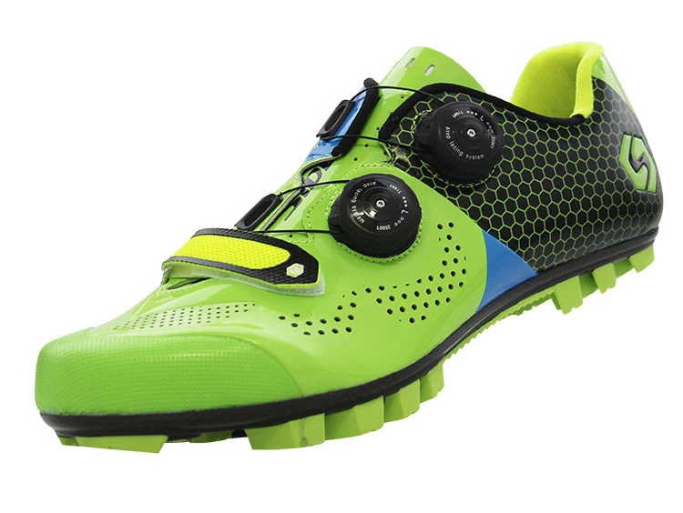 Sidebike cycling shoes carbon fiber mountain bike self-locking shoes professional racing ultra-light breathable Bicycle shoes