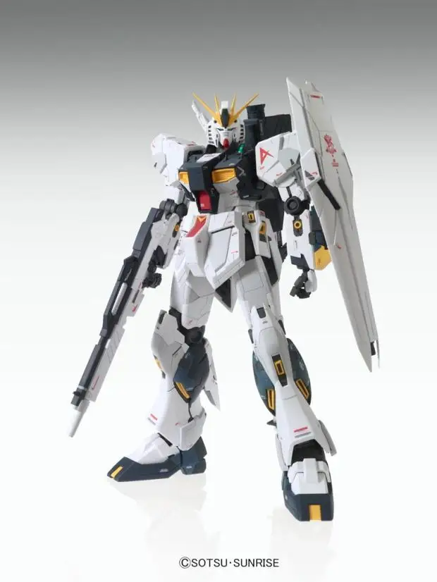 Japaness BANDAI Gundam MG 1/100 модель RX-93 в GUNDAM Ver. Ka стиль мобильный костюм детские игрушки