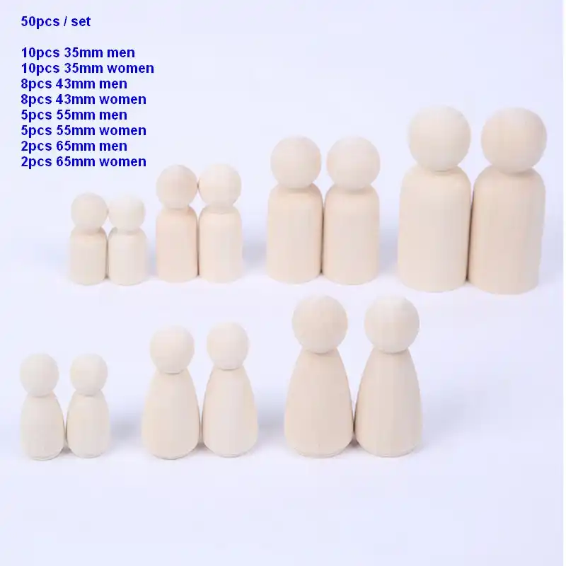 unfinished wooden toys