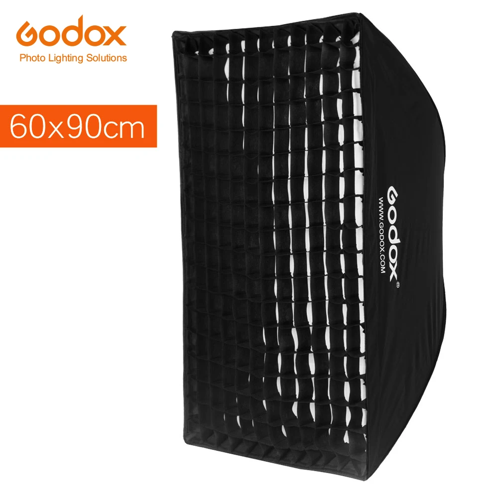 

Godox Portable 60 x 90cm 24" * 35" Honeycomb Grid Umbrella Photo Softbox Reflector for Godox Yongnuo Canon Flash Speedlight