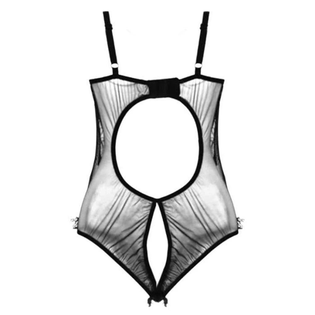 

Sexy Women Sexy One Piece Exposed Breast Three Point Lace Lingerie Underwear Bodydoll Serotic Sleepwear Nightwear