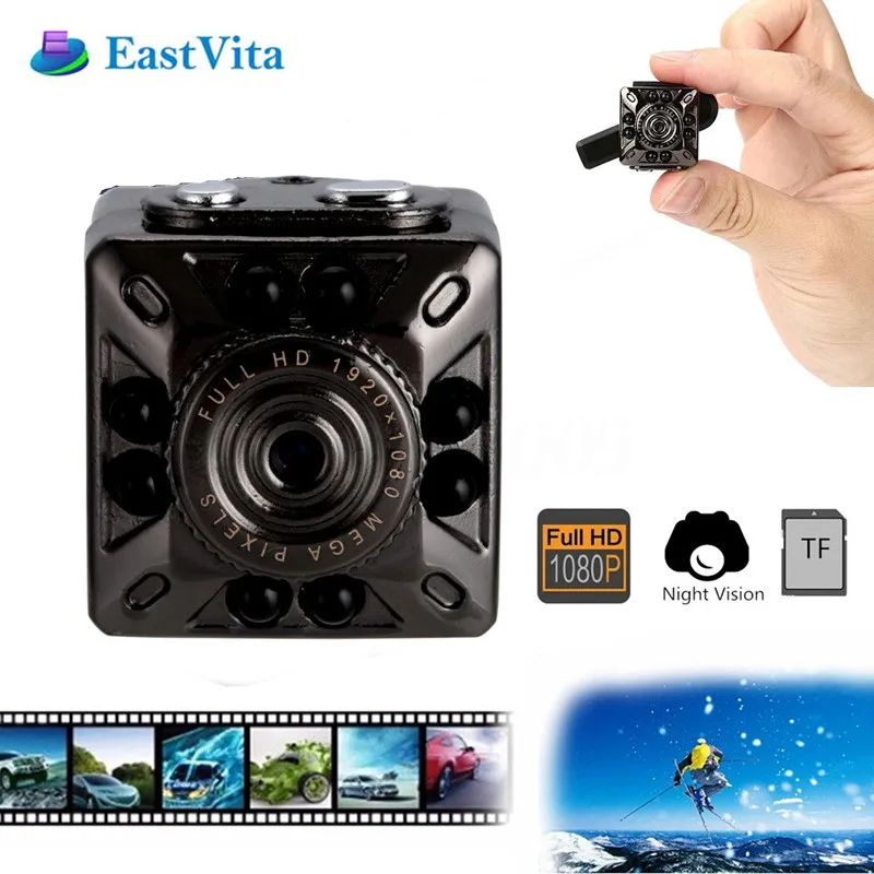 EastVita Hot New Arrival SQ10 Mini Camera Recorder Mini 1080P Full HD IR Infrared Night Vision