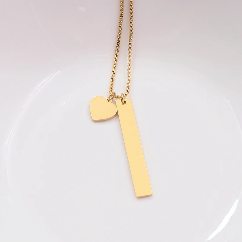 Gold Heart Necklace (3)