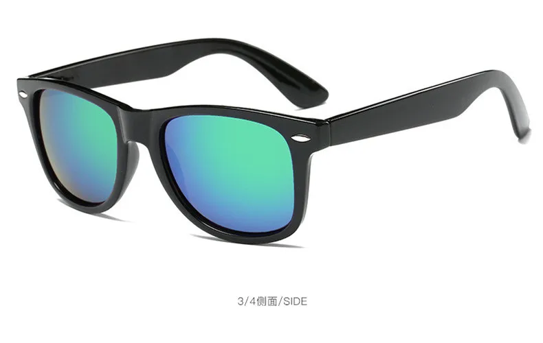 ZXRCYYL новые унисекс Светоотражающие Винтажные Солнцезащитные очки Мужские брендовые дизайнерские модные солнцезащитные очки с заклепками женские очки Oculos de sol - Цвет линз: C6