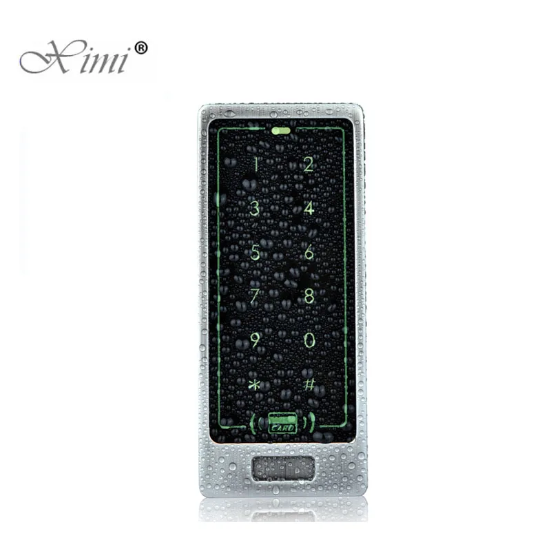 

Face Waterproof Touch Screen Keypad Proximity Card Smart Card Access Control Standalone 13.56MHZ Mi-fare IC Card Access Control
