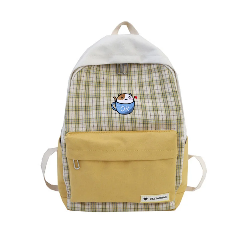 Мультфильм Неко Atsume плед холщовый женский рюкзак новая мода милый кот Студенческая сумка на плечо Повседневная Большая емкость рюкзак для путешествий