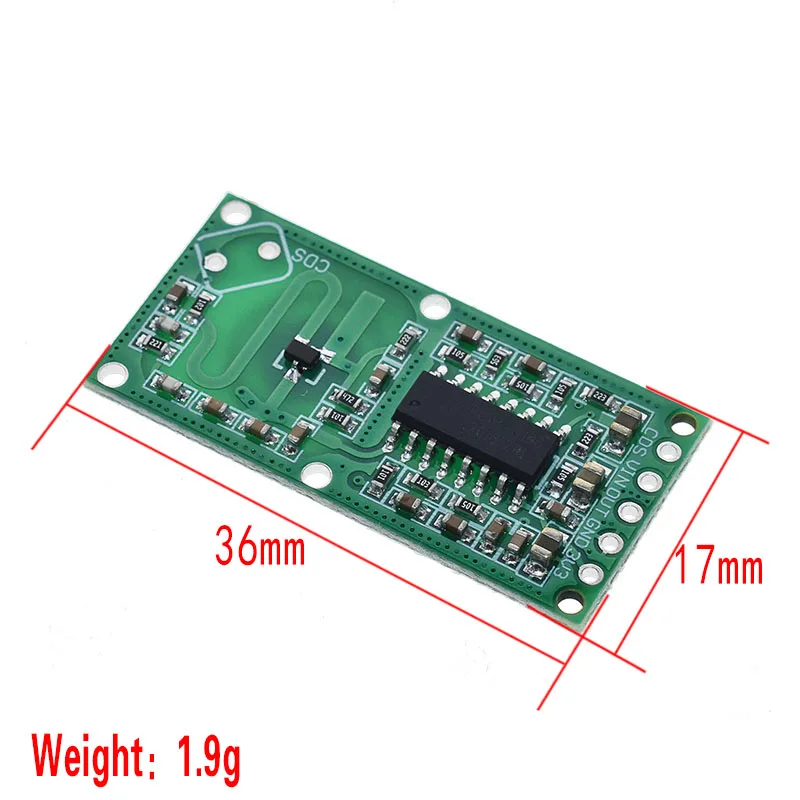 5 шт. RCWL-0516 Микроволновая печь Радар сенсор модуль человеческого тела индукции умный модуль переключения сенсор